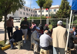 BELEDİYE' DEN AŞURE İKRAMI