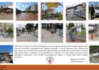 BAŞKAN TOZAN' IN BELEDİYE PERSONELİNE TEŞEKKÜR MESAJI