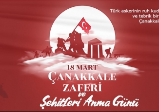 BAŞKAN TOZAN' IN 18 MART ÇANAKKALE ZAFERİ VE ŞEHİTLERİ ANMA GÜNÜ MESAJI