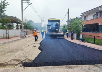 MERKEZ MAHALLESİ 213 VE 222 SOKAK ASFALT ÇALIŞMASI TAMAMLANDI