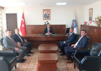 GÜMÜŞOVA KAYMAKAMLIĞINA HAYIRLI OLSUN ZİYARETİ