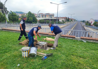 ŞANLI BAYRAĞIMIZ GÖNDERE ÇEKİLDİ